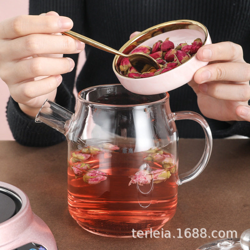 玻璃茶壶泡茶家用提梁壶电陶炉加热煮茶壶耐热泡茶壶养生烧水壶,餐饮具,茶壶,淘宝优惠券,粉丝福利购,淘宝优惠卷