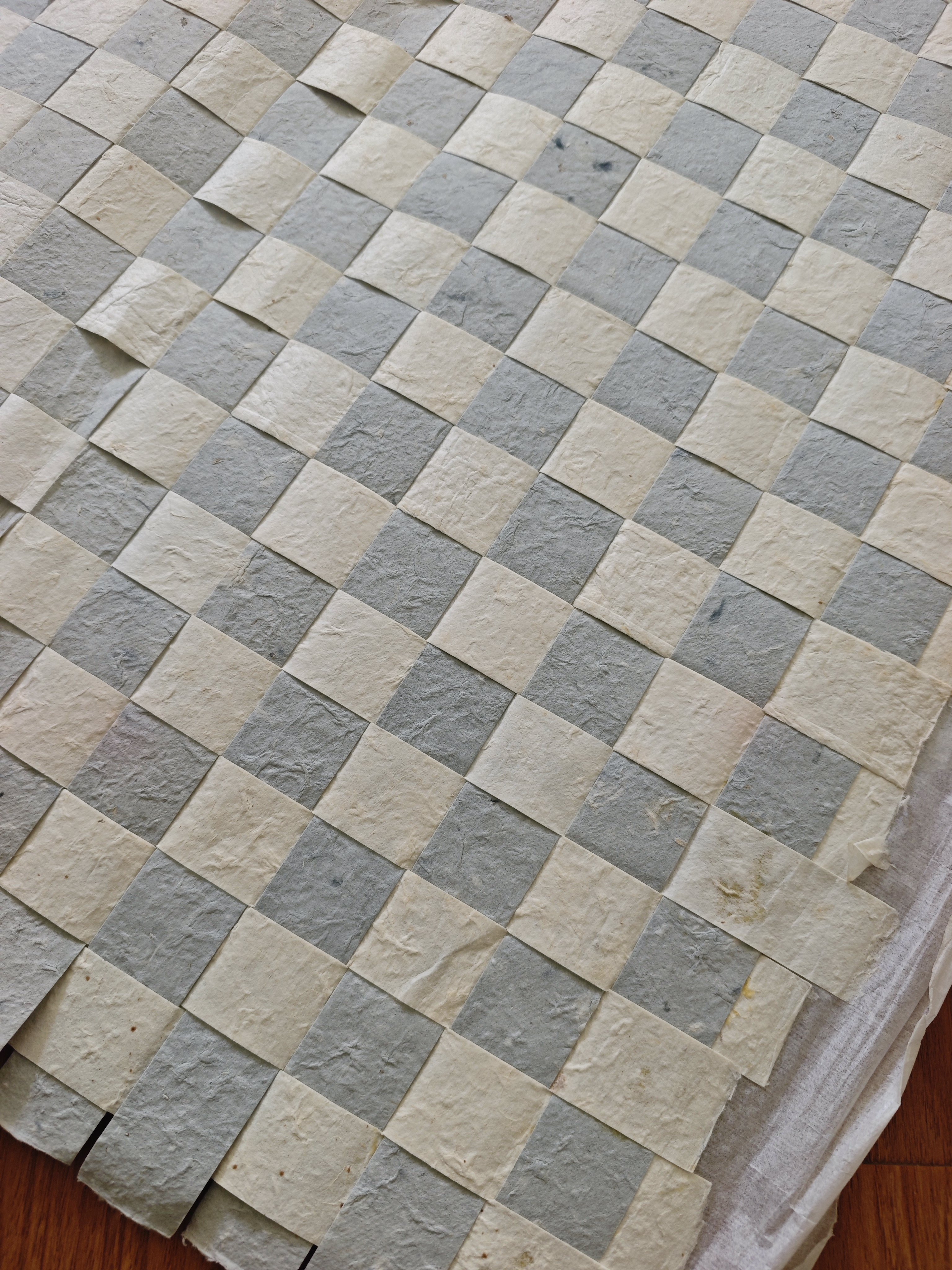 69x99cm云南特色手工纸装饰文创用纸贴画纸背景墙纸挂纸白灰两色