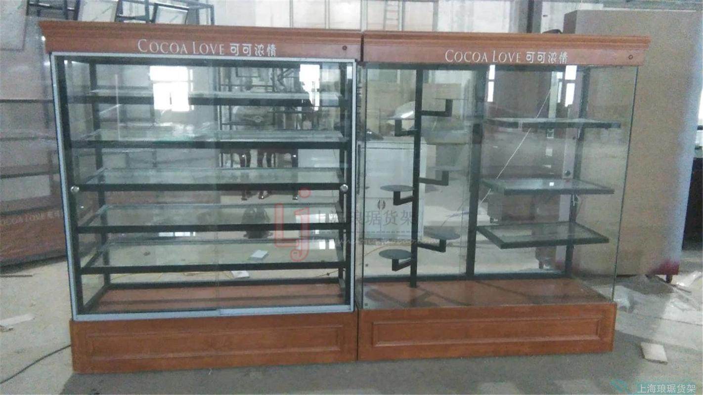 生日蛋糕展示柜蛋糕模型展示架面包店货架面包展示架面包货柜铁艺图片
