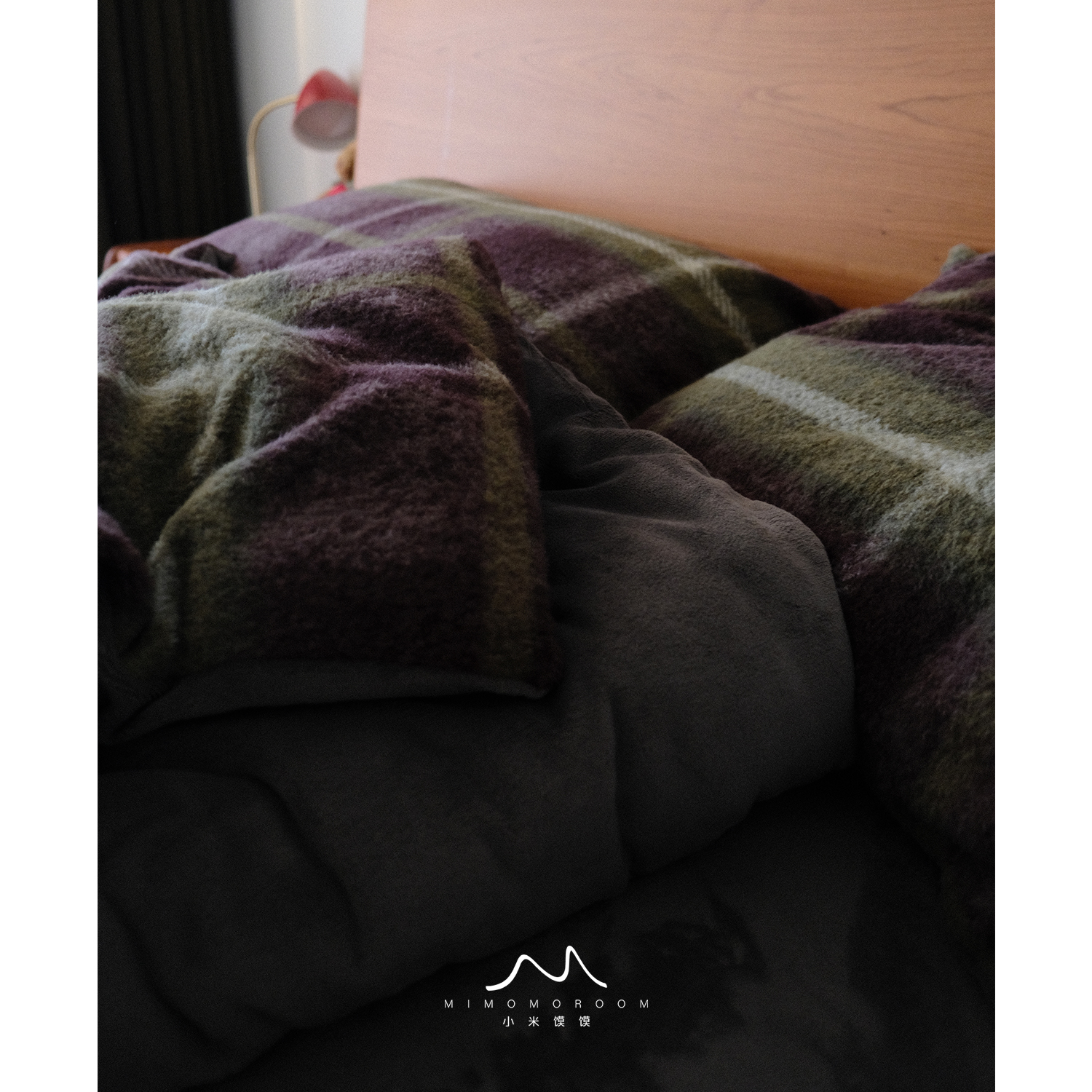 紫格枕书·深睡系列秋冬加厚双面牛奶咩咩绒保暖卧室被套四件套新