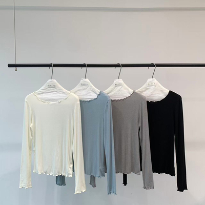 Berry-26年春款简约设计感长袖T恤B101