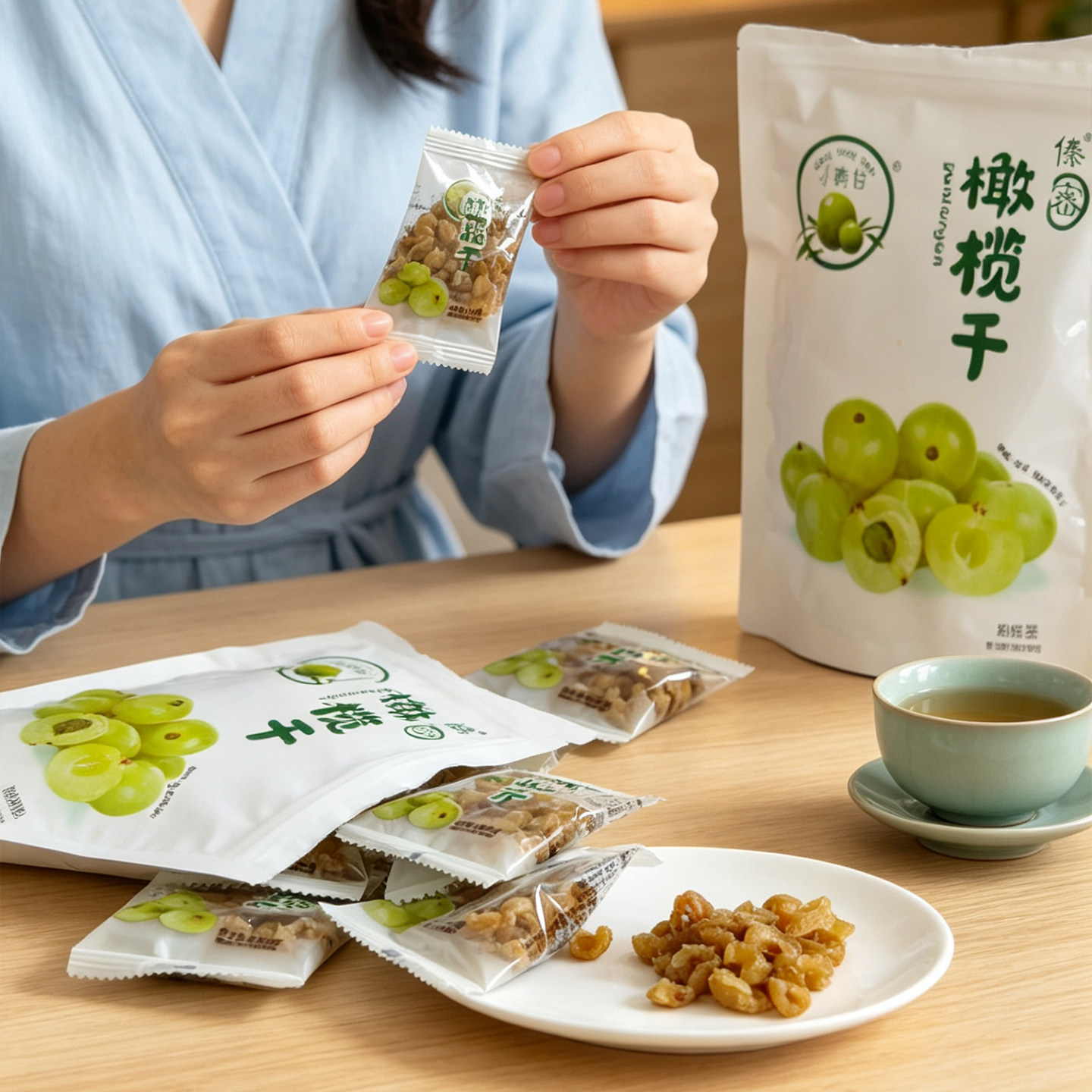 云南特产蜂蜜滇橄榄干蜜饯果干袋装小包装休闲零食果脯办公室茶点