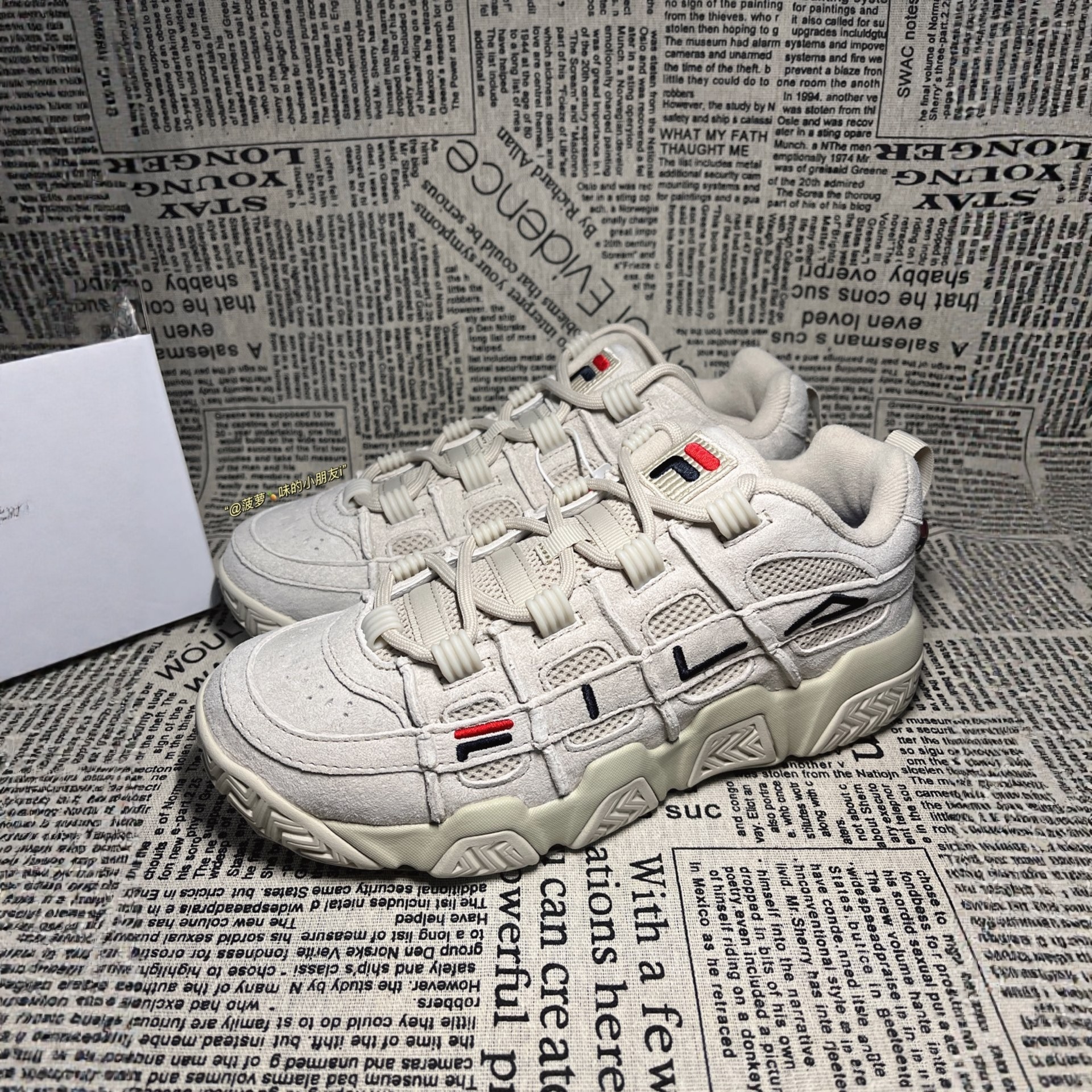 FILA斐乐男女休闲百搭时尚厚底增高耐磨运动低帮复古篮球面包鞋,运动鞋new,运动休闲鞋,淘宝优惠券,粉丝福利购,淘宝优惠卷