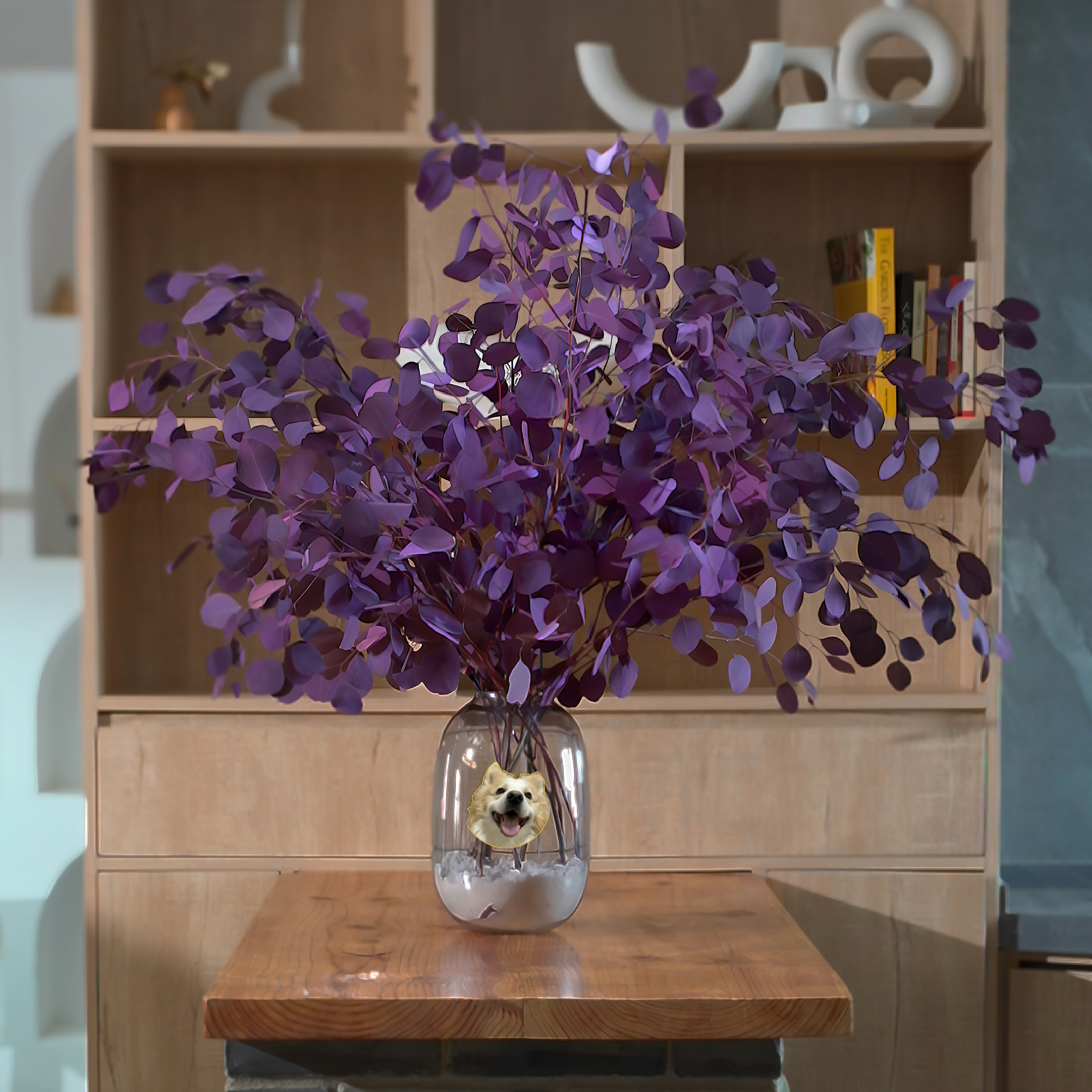 二狗家 永生苹果叶小众花材