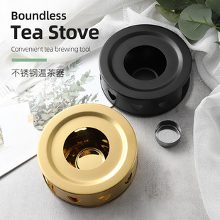 不锈钢温茶器家用户外围炉煮茶器加热底座温茶炉工厂现货 韩式