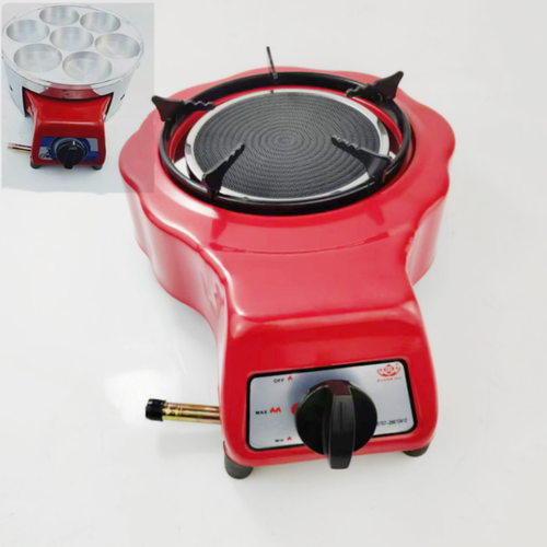 燃气7孔鸡蛋汉堡炉圆形煤气灶