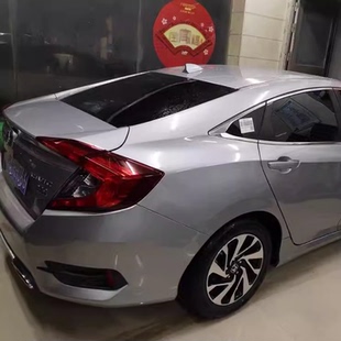 本田思域鲨鱼鳍顶翼鱼尾翼专用十代思域改装配件鲨鱼天线车顶装饰