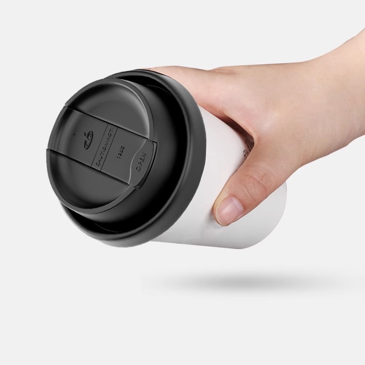 新款茶咖连体防漏盖多功能注塑盖