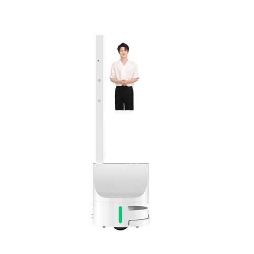 互视达OLED-YDS55 55英寸AI数字人交互一体机OLED电容屏小达Ai对话AGV定点巡航机器人8核处理器麦克风8+512G