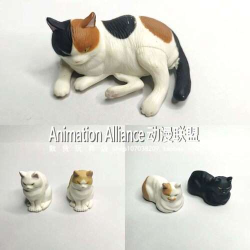 猫咪可爱卡通公仔扭蛋潮流摆件