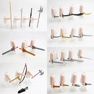 德国Playmobil百乐宝人偶摩比世界摩比人 积木配件摆件收藏益智