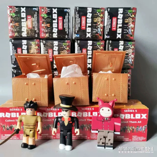 正版散货 罗布乐思ROBLOX我的世界游戏周边人物公仔 潮玩盲盒玩具