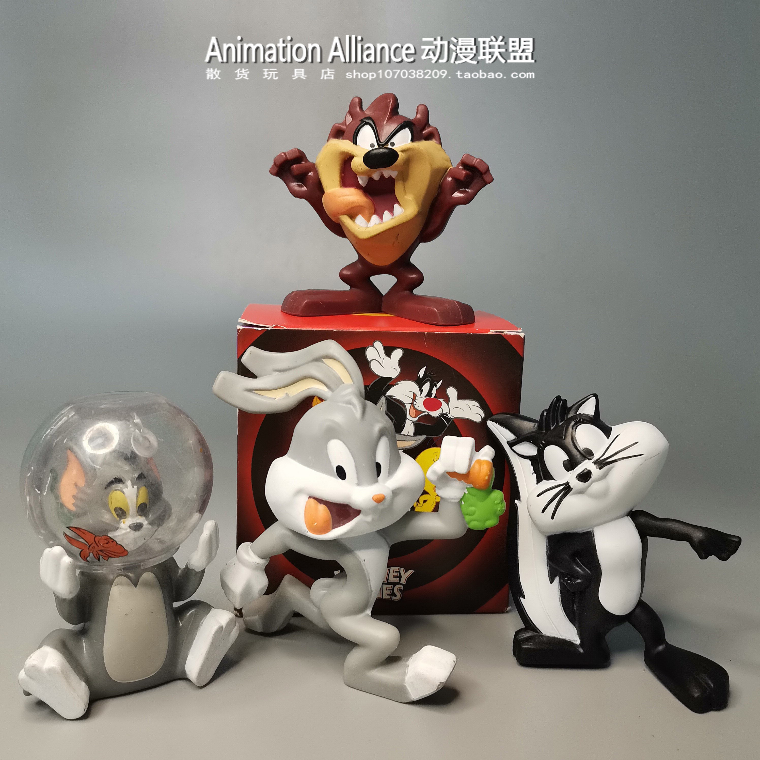 正版散货麦当劳猫和老鼠汤姆杰瑞tom and jerry公仔礼物模型玩具