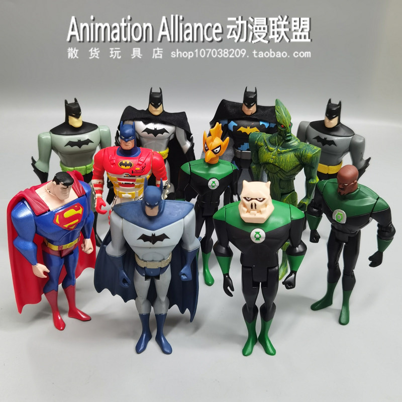 关节可动蝙蝠侠绿灯侠手办