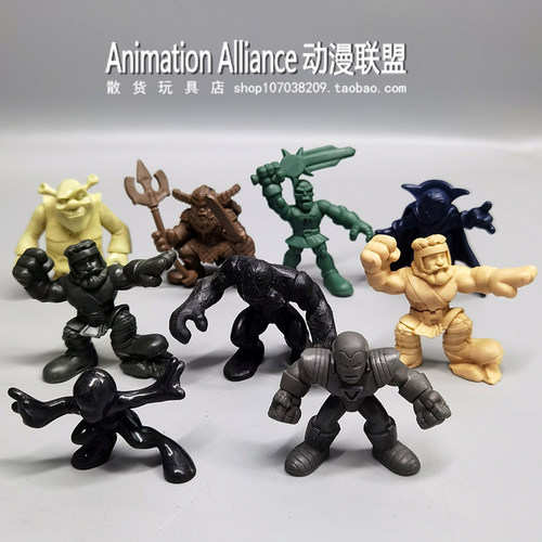 复仇者联盟迷你Q版漫威手办人偶