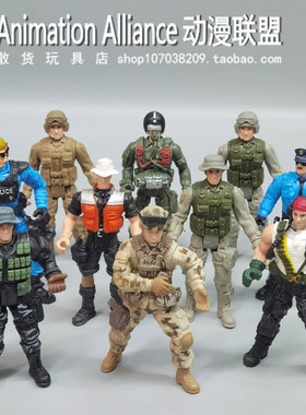 3.75寸兵人模型军人特种士兵