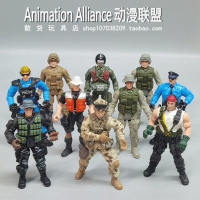 3.75寸兵人模型军人特种士兵
