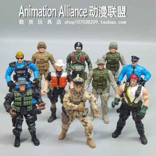3.75寸兵人模型军人特种士兵