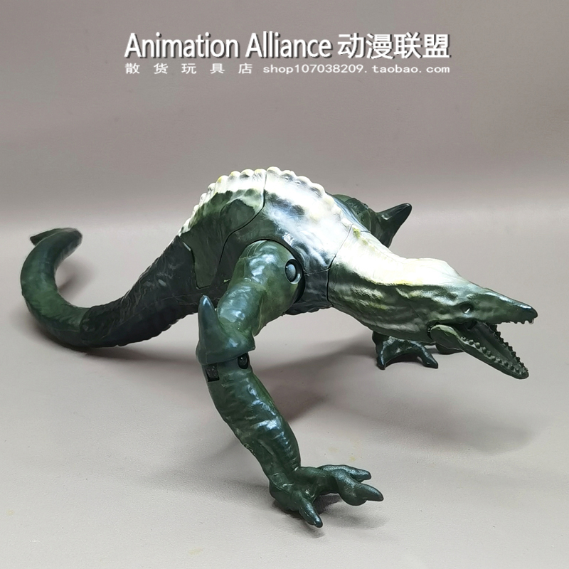 哥斯拉大战绿色骷髅蜥蜴爬虫手办