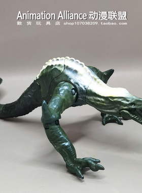 散货 可动哥斯拉大战绿色骷髅蜥蜴爬虫手办模型 桌面摆件玩具公仔