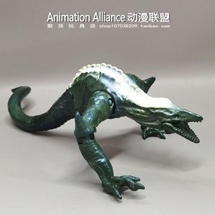 散货 可动哥斯拉大战绿色骷髅蜥蜴爬虫手办模型 桌面摆件玩具公仔