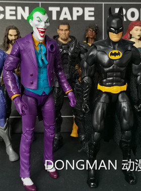 正版散货DC正义联盟英雄手办 战甲超人之父 小丑 6寸可动人偶摆件