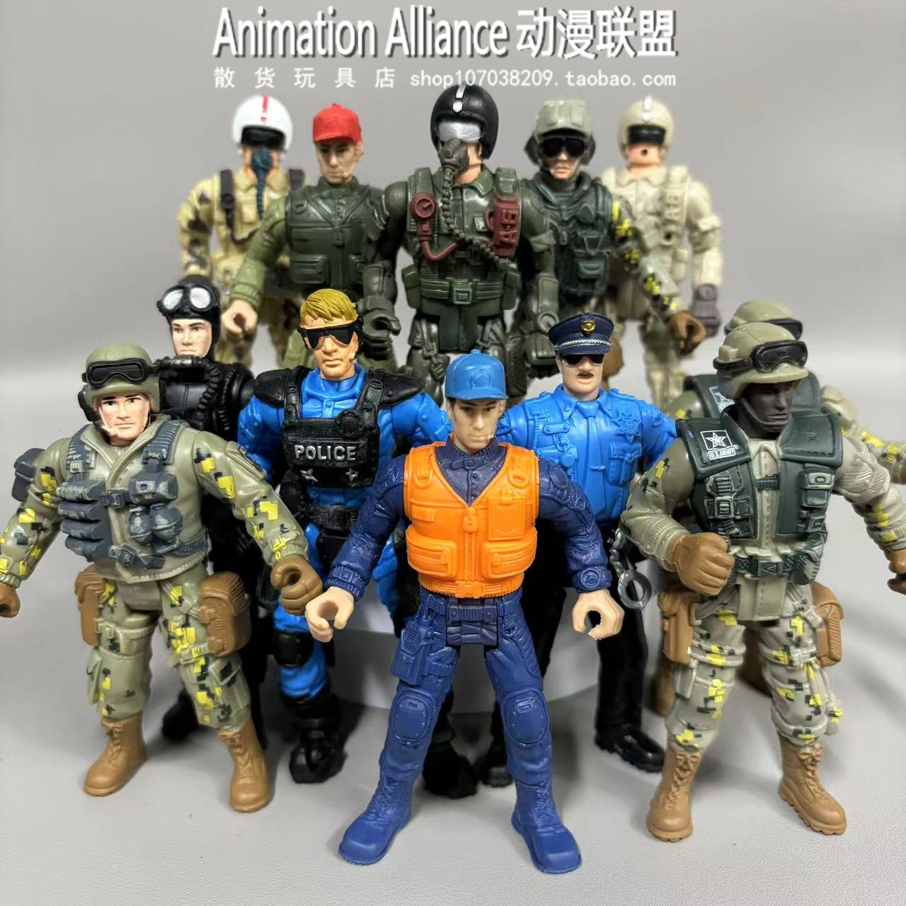兵人3.75寸可动人偶玩具模型