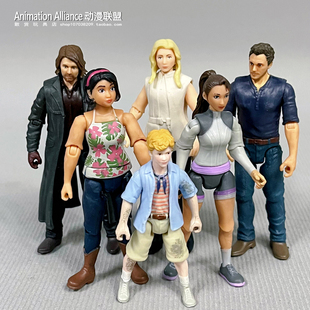 正版散货侏罗纪世界 索尤娜 小男孩 欧文手办模型 稀有款人偶收藏