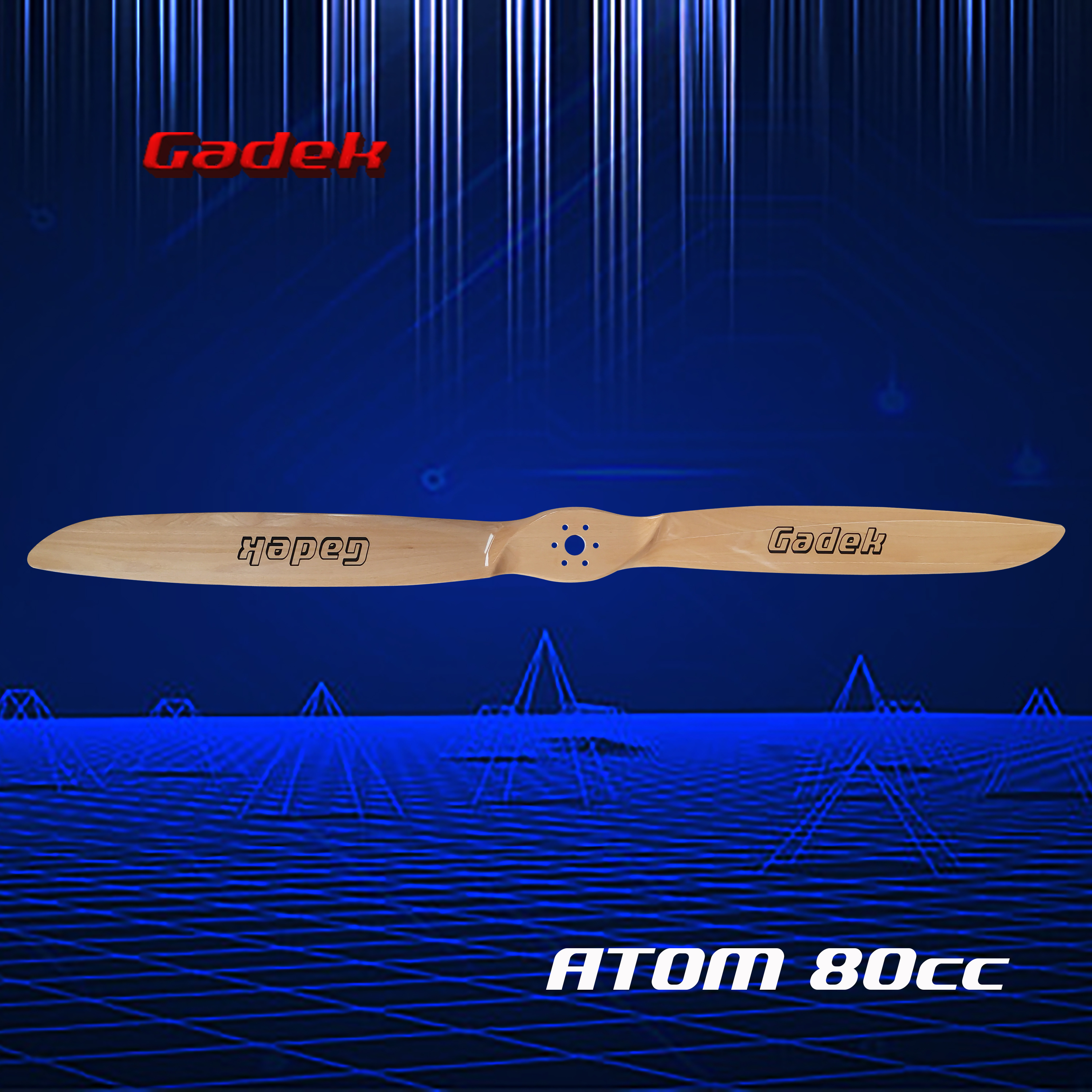 ATOM80螺旋桨Gadek嘉迪进口榉木
