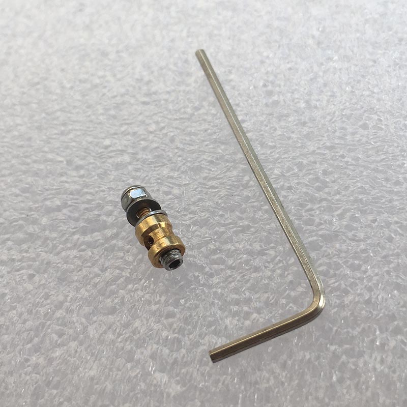 Gadek动力伞Top80化油器油门线锁止螺丝(纯铜)