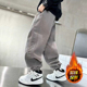大童灯芯裤 男童裤 男孩潮 儿童运动休闲裤 冬季 子加绒秋冬款 2025新款