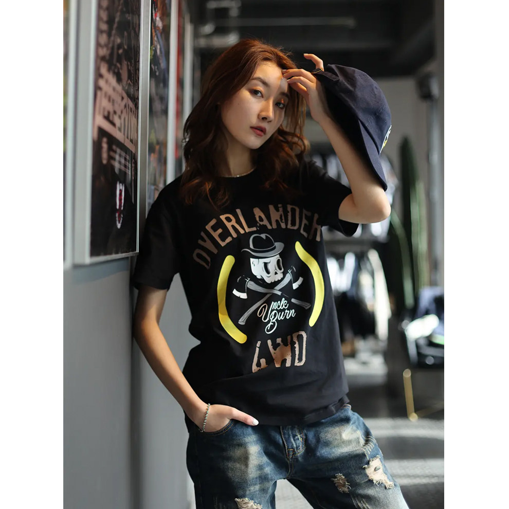 越野江湖夏季男士t恤圆领印花修身弹性短袖原创纯棉潮牌半袖青年,男装,T恤,淘宝优惠券,粉丝福利购,淘宝优惠卷