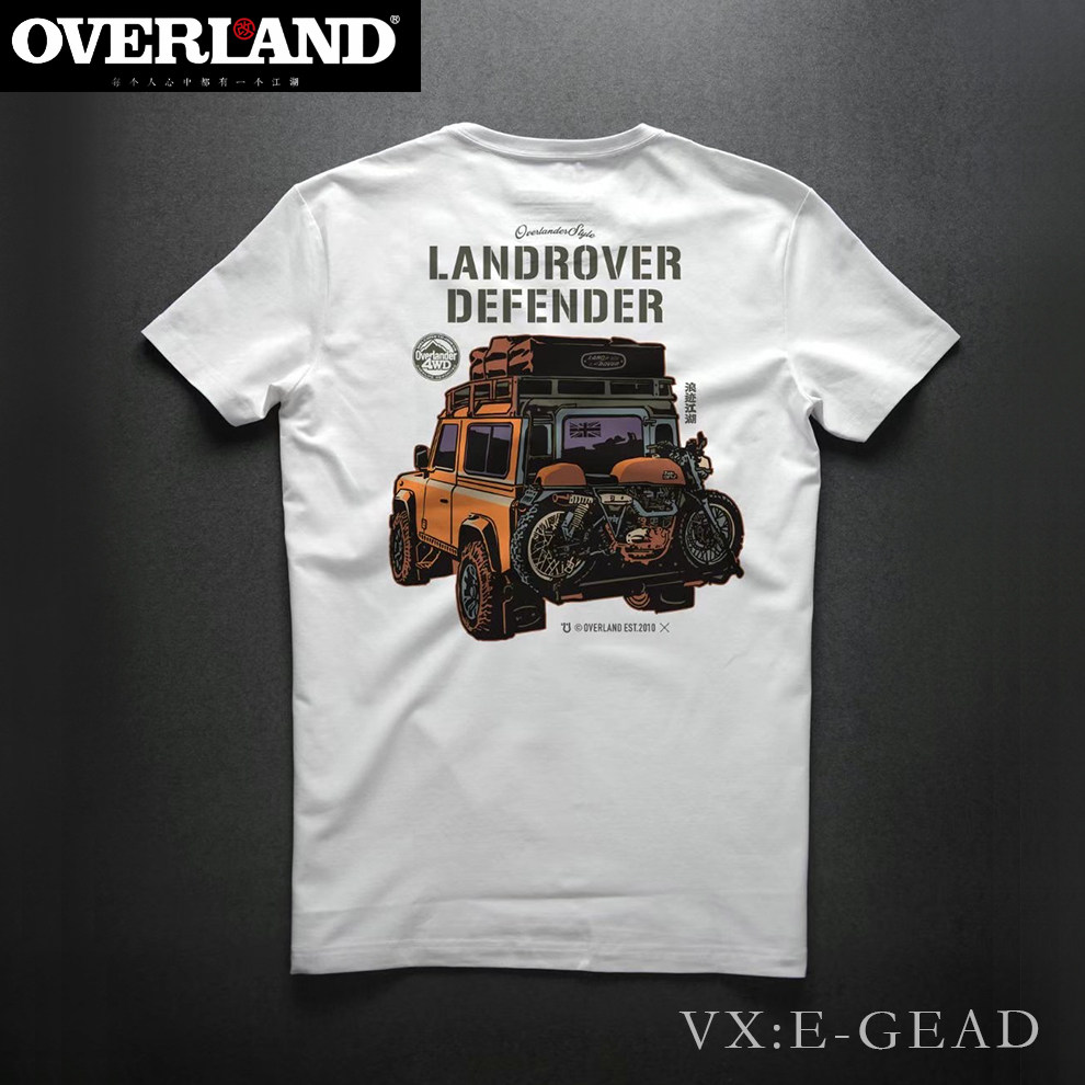 越野江湖夏复古圆领印花短袖路虎卫士t恤美式修身男半袖青年潮流,男装,T恤,淘宝优惠券,粉丝福利购,淘宝优惠卷