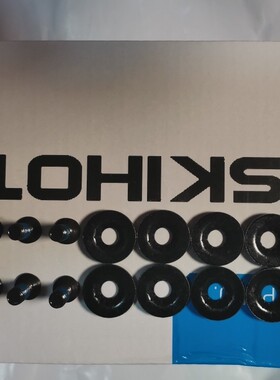 SKIHOT滑雪板固定器固定圆盘螺丝单板双板雪板螺丝通用配件垫片M6