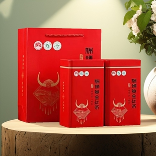 保靖黄金茶红茶2025新茶礼盒装送礼花蜜香散装手工工夫红茶浓香型