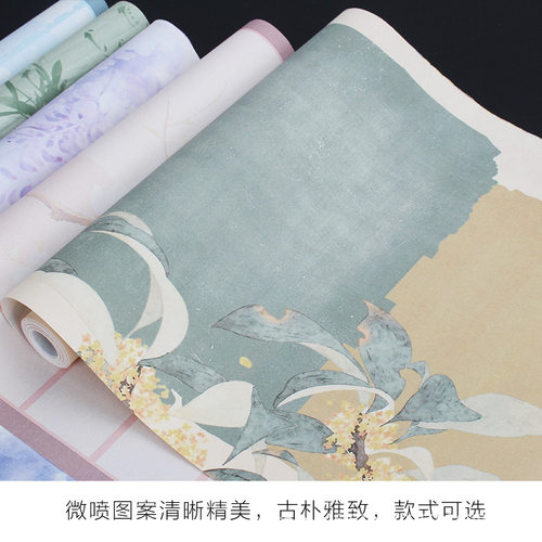微喷蜡染长卷作品宣纸