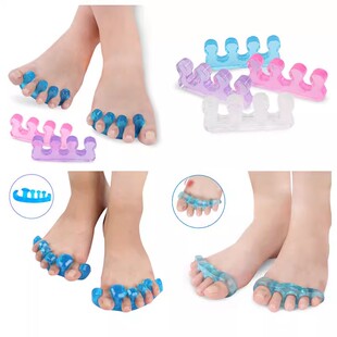 成人儿童五指分离器拇外翻分趾垫大脚骨重叠脚趾矫正器校正夹男女