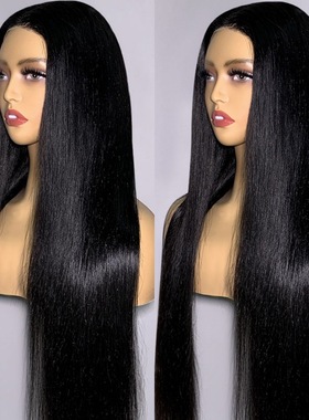 无胶蕾丝 真人发头套 通档尺寸 Human Hair HD 4x4 Glueless Wig