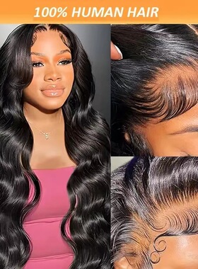 5by5Wigs  human hair Body Wave Lace Front Wigs大波浪假发头套