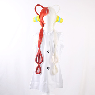 豆蔻 海贼王乌塔 新剧场版航海王世界的歌姬阴阳发UTA乌塔cos假发