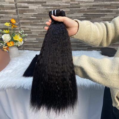 真人发sdd假发发条Virgin Double Drawn straight Hair bundles