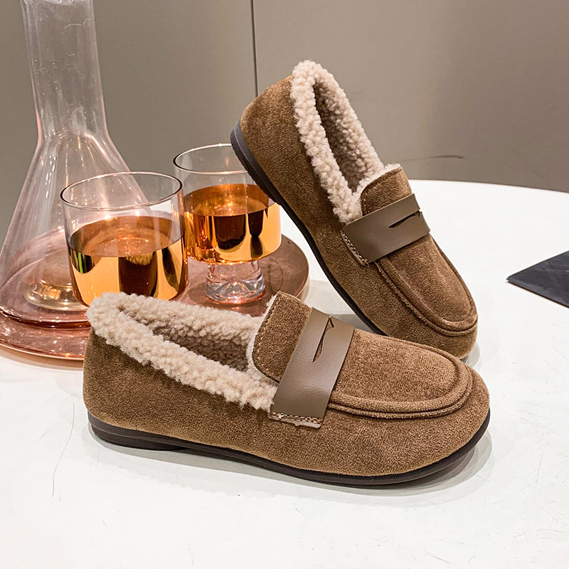 女鞋冬季加绒棉鞋一脚蹬保暖孕妇鞋防滑外出妈妈鞋子休闲乐福鞋,女鞋,棉鞋,淘宝优惠券,粉丝福利购,淘宝优惠卷