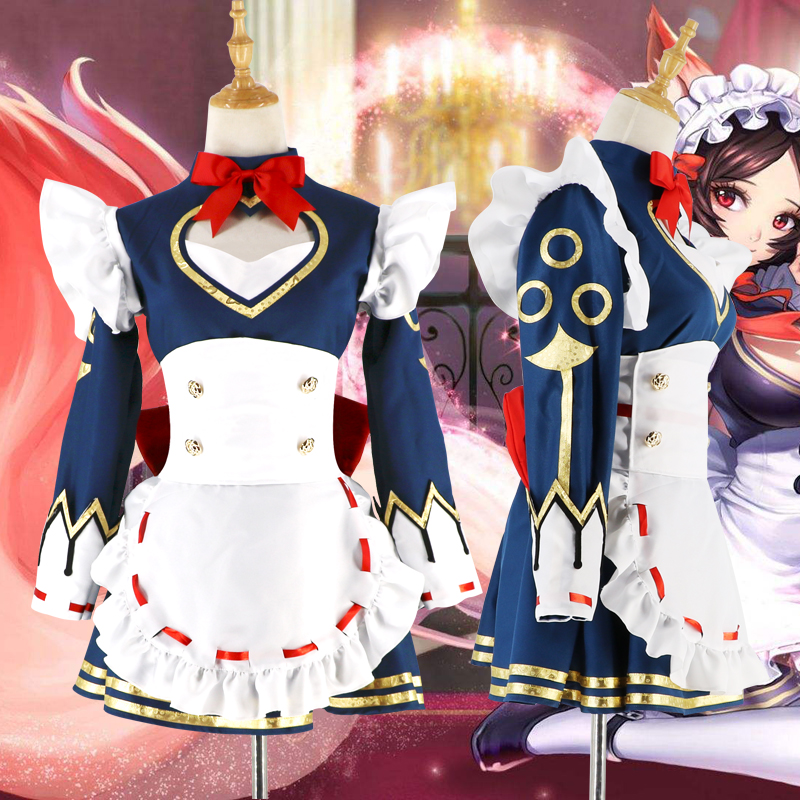 妲己女仆咖啡皮肤 荣COSPLAY耀COSPLAY服女装女仆装