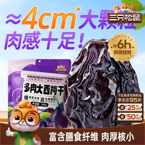 三只松鼠_多肉大西梅500g