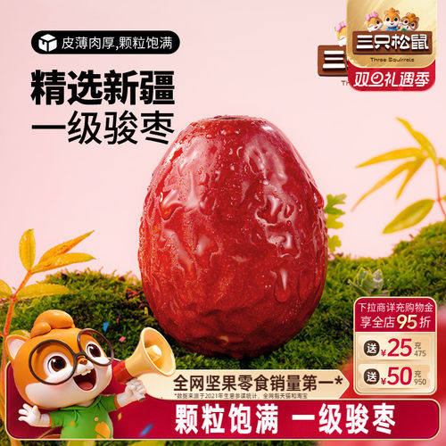 三只松鼠_新疆骏枣500g