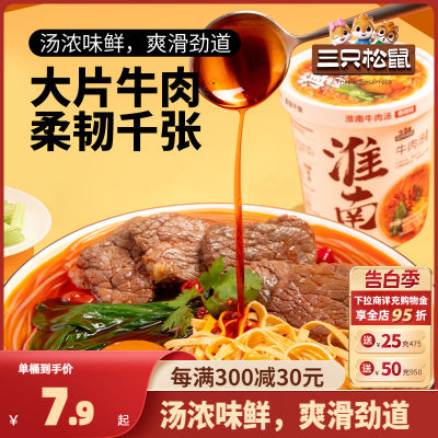 三只松鼠淮南牛肉汤/香辣味