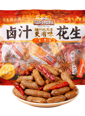 三只松鼠_卤汁花生460g