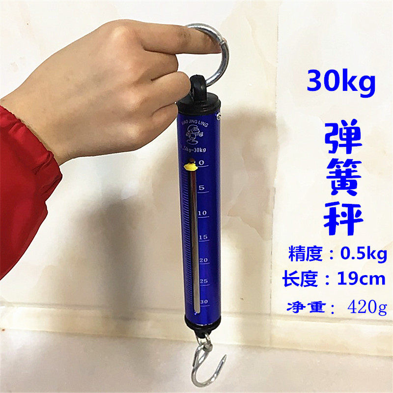 30kg50kg弹簧秤勾秤便携手提称老式计量称买菜秤机械弹簧称钩称 - 小编推荐 - WePost 全民代运 - 马来西亚中国淘宝代运与集运专家