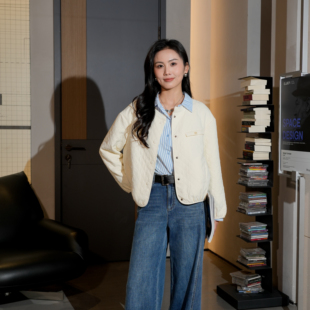 时尚 外套女初春宽松翻领纽扣夹克上衣0511 简约通勤风短款