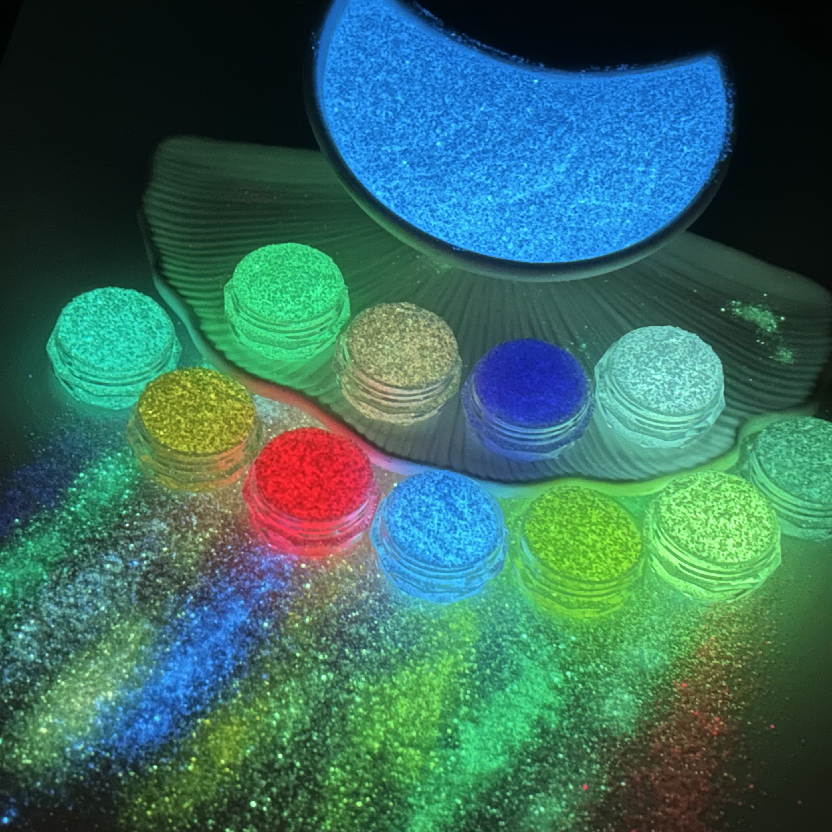 夜光超闪粉细粉美甲饰品